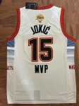 NBA 15 Jokic MVP 22-23 city Maillot blanc brodé